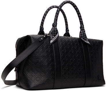 Чанта за пътуване AMIRI 'MA' Quad Embossed Leather Duffle Bag Черно | AMBGTH1006, 2