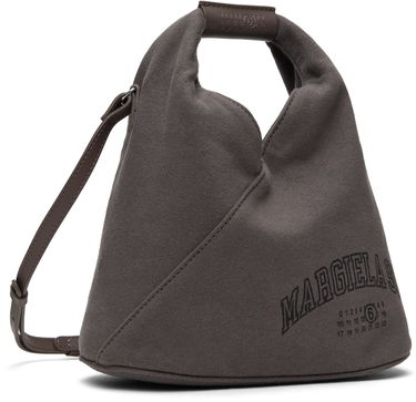 Чанта през рамо Maison Margiela MM6 Maison Margiela Sweat Varsity Print Crossbody Bag Сиво | SB6WD0026 P7261, 1