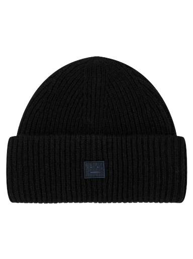 Шапка Acne Studios Pana Face Beanie Черно | C40270-900