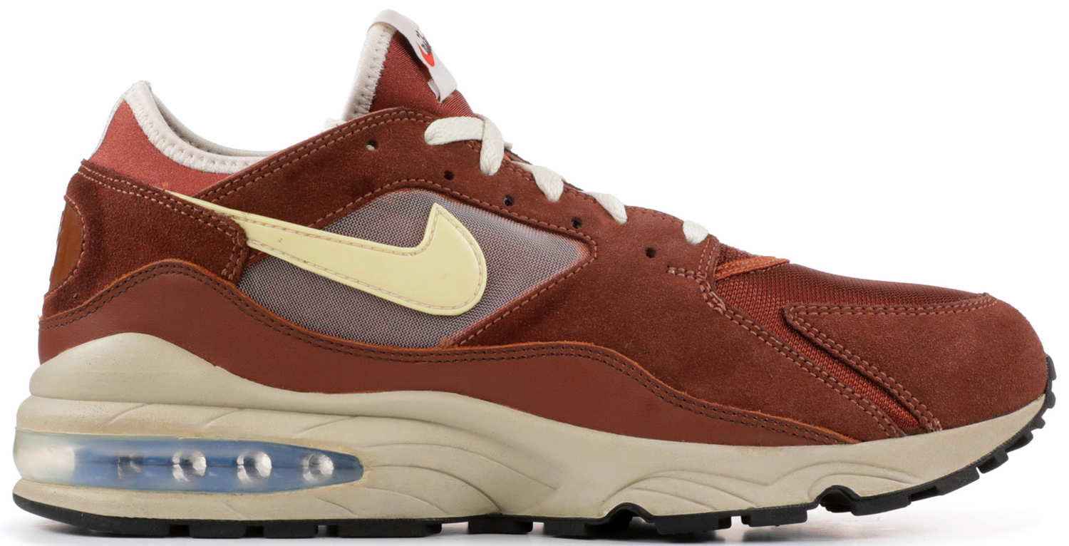 Кецове и обувки Nike Air Max 93 Powerwall Pony Кафяво | 314205-221, 0