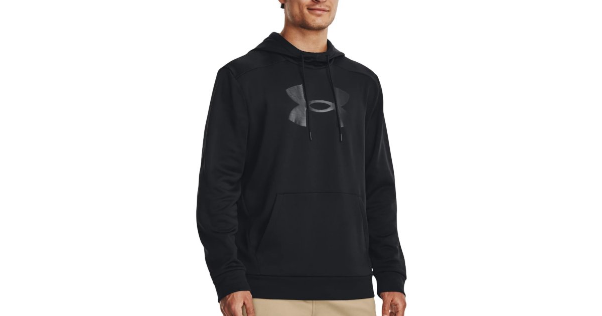 Суитчър Under Armour Armour Fleece Big Logo HD Черно | 1379743-001, 1
