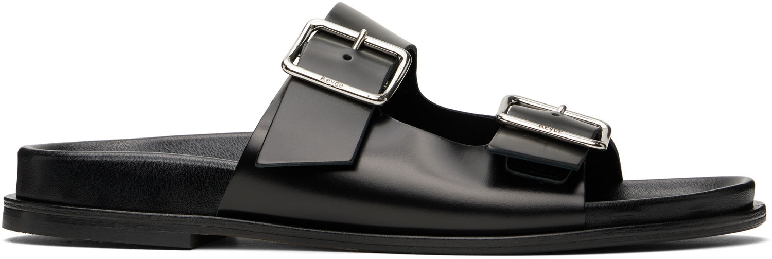 Аксесоари Aeyde Aeyde Meena Leather Sandals Черно | A11-FS-FOXR08FL174-SS25-800-001, 0