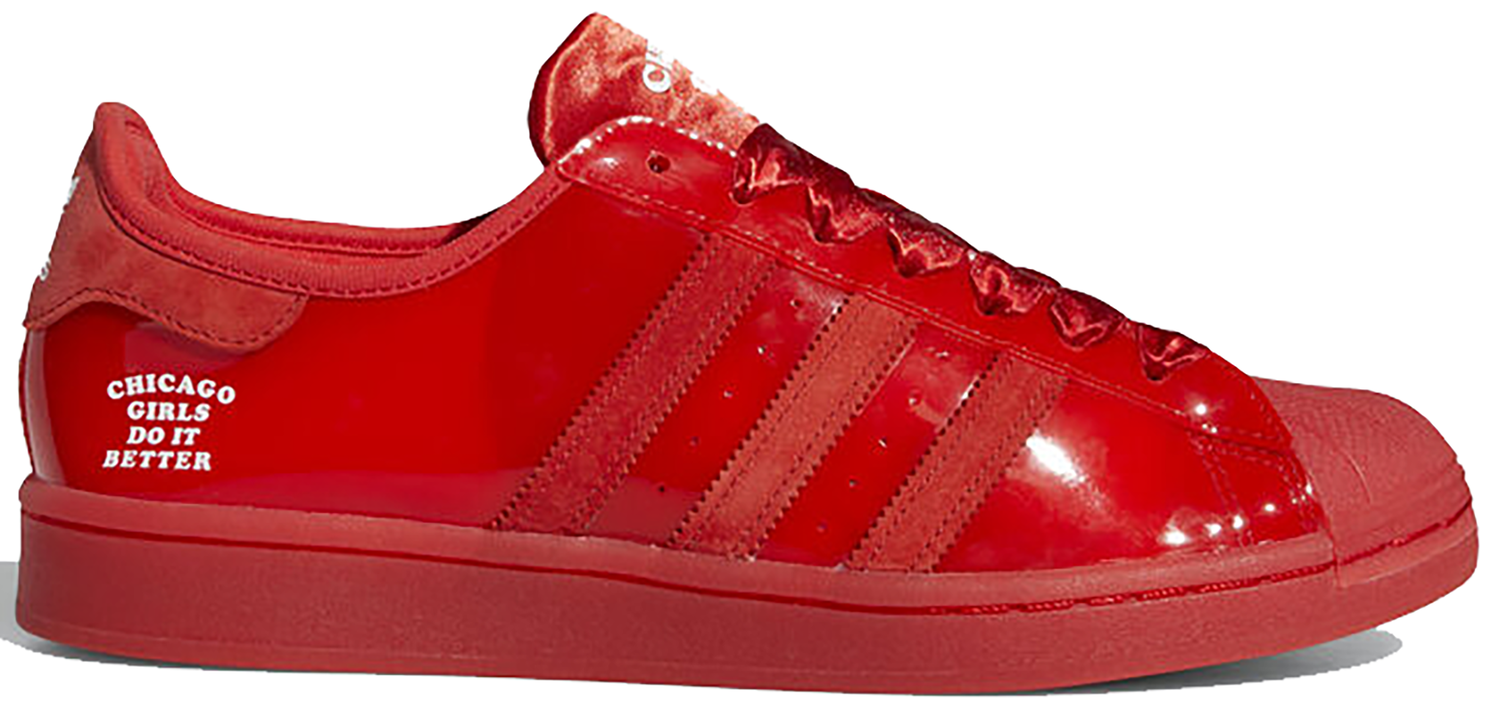 Кецове и обувки adidas Originals Superstar Chicago Girls Do It Better Червено | FX3471, 0
