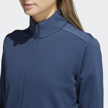 Яке adidas Originals Textured Full-Zip Jacket Тъмно синьо | HA3394, 2