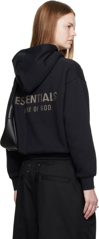 Суитчър Fear of God Fear of God ESSENTIALS Classic Fit Hoodie Черно | 192SP255540FW, 2