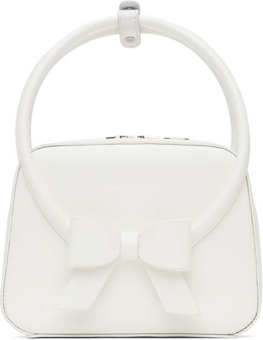 Дамска чанта SHUSHU/TONG SHUSHU/TONG Stereo Bow Bag Бяло | FSDDAC01 LEA001, 0
