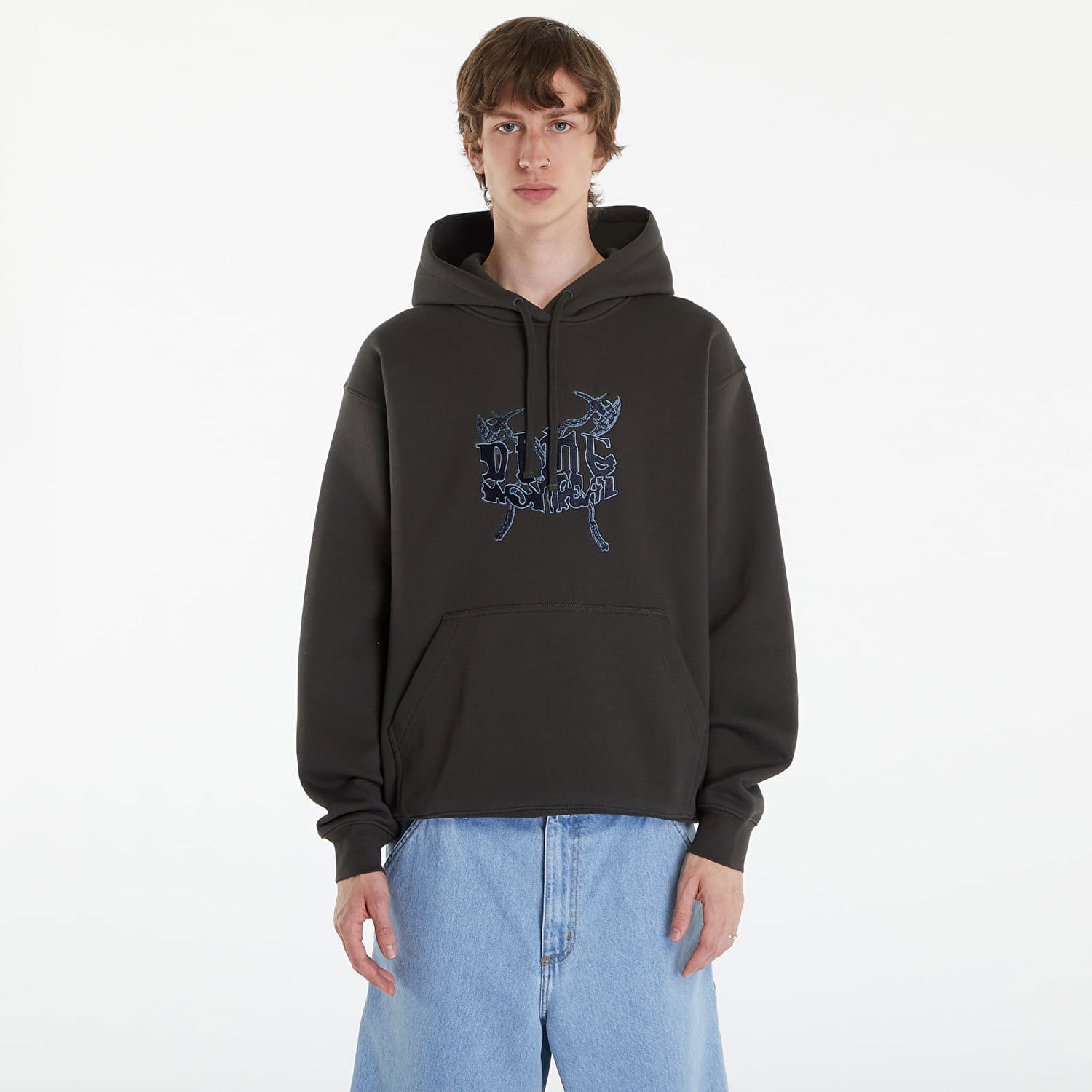 Суитчър Dime Axe Hoodie Vintage Black Черно | DIMESP24D299BLK, 0