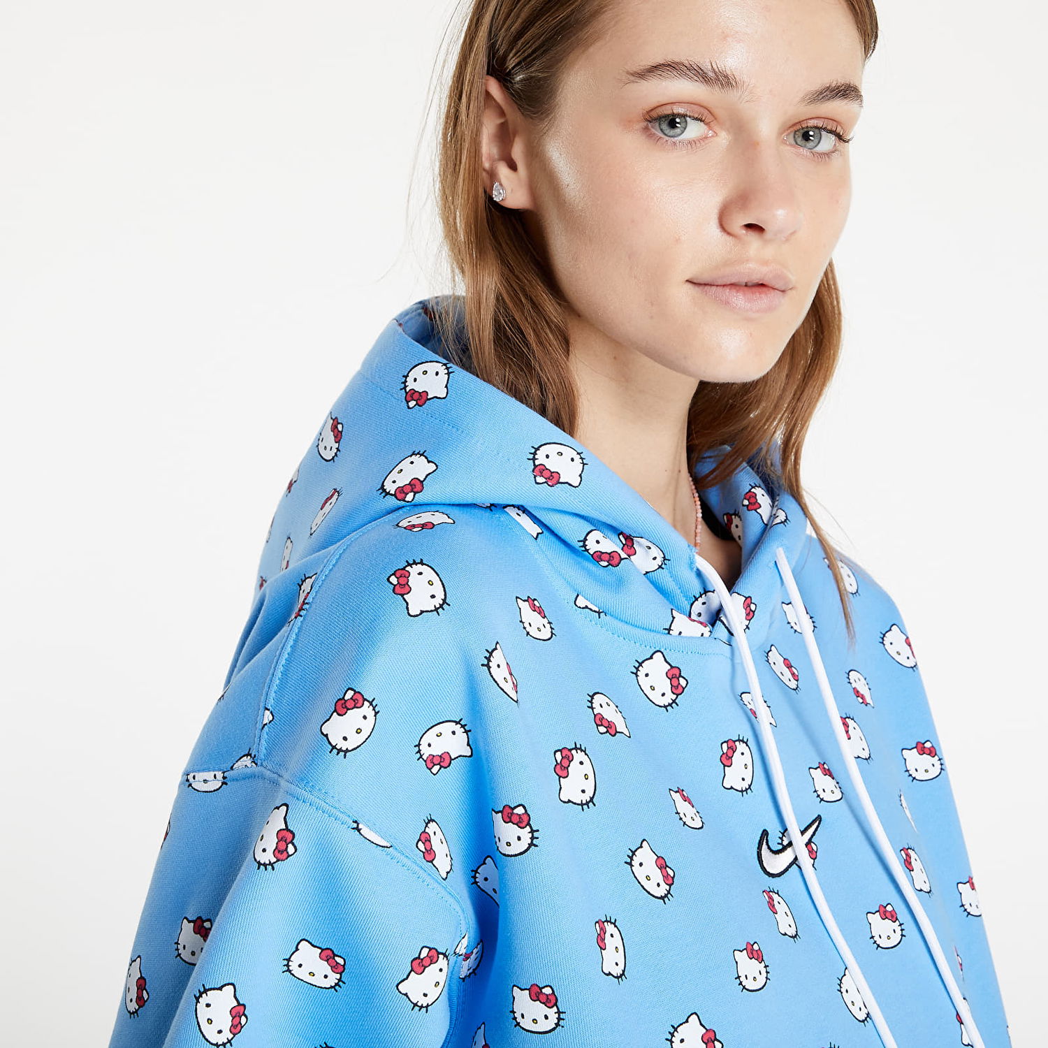 Суитчър Nike Hello Kitty x Fleece Hoodie Синьо | DR5515-412, 1