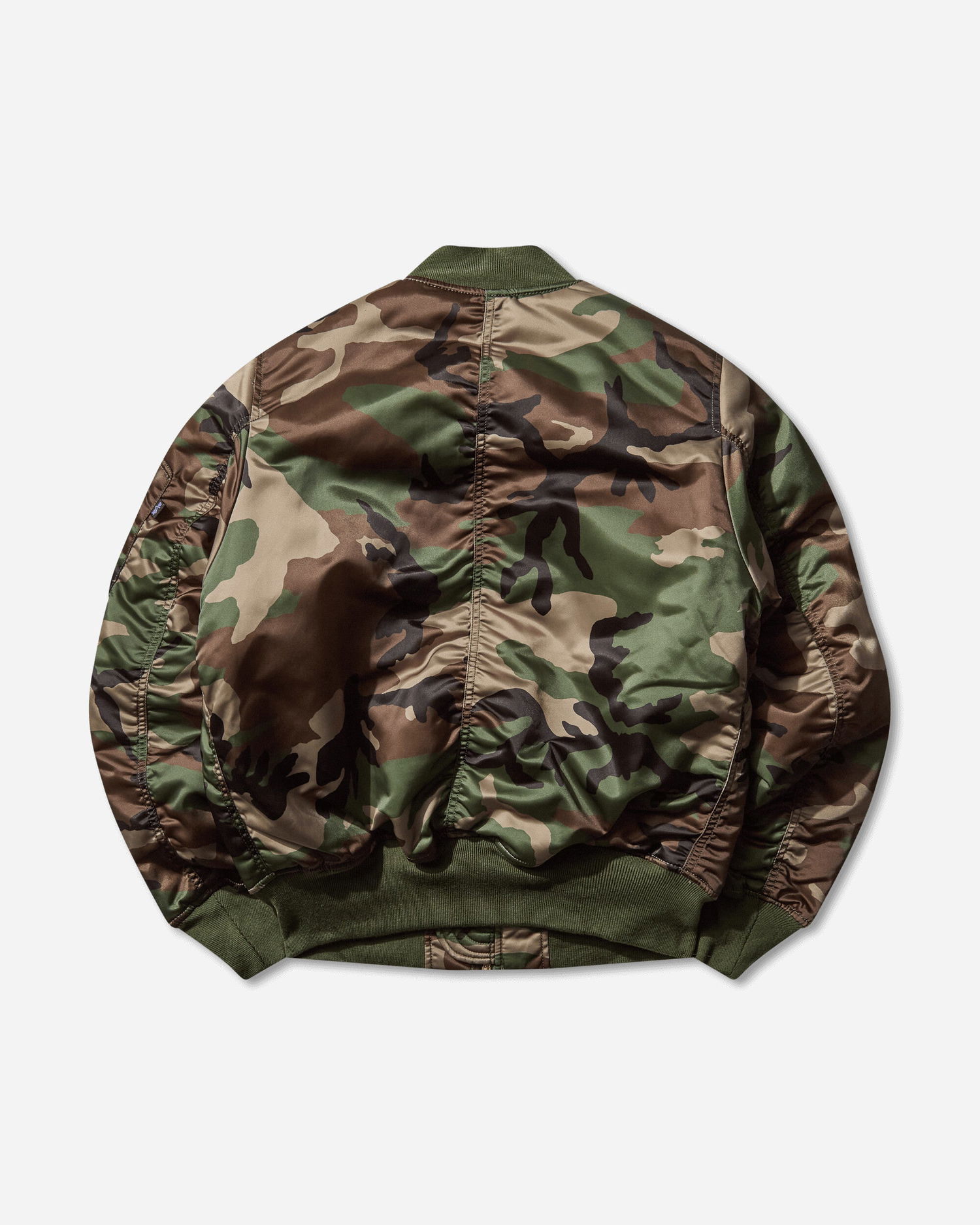 Яке бомбър Alpha Industries MA-1 Base Flight Bomber Jacket Зелено | 756111C 408, 0