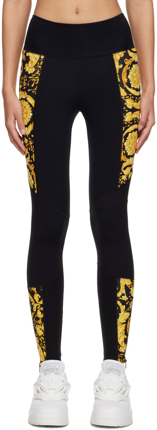 Клинове Versace Versace Barocco Leggings Черно | 1008683_1A06656_5B010, 0