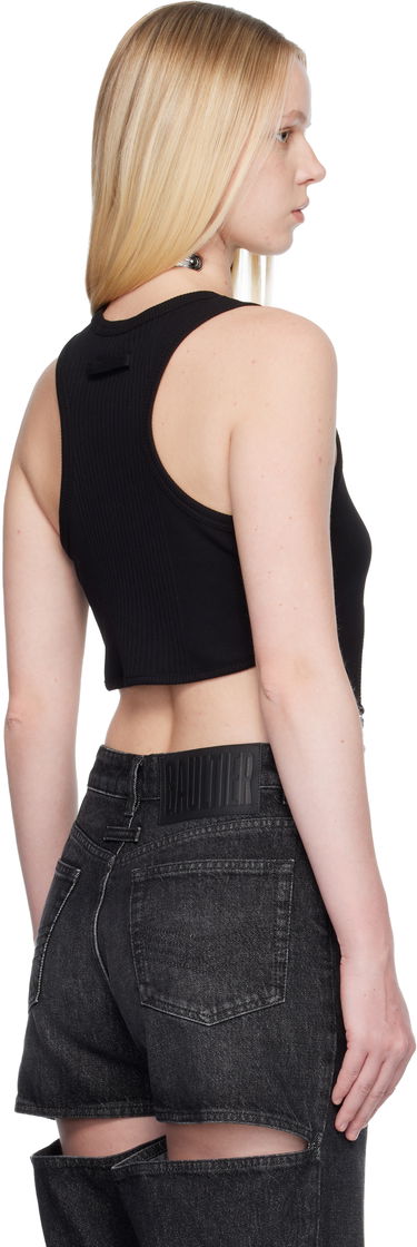 Потник Jean Paul Gaultier Jean Paul Gaultier 'The Garter Bra' Tank Top Черно | 25/04-W-BR013-J014-00, 2