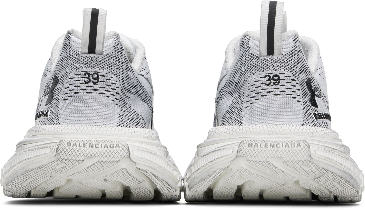 Кецове и обувки Balenciaga Under Armour Edition 3XL Knit Balenciaga Бяло | 814419W3XUA, 1
