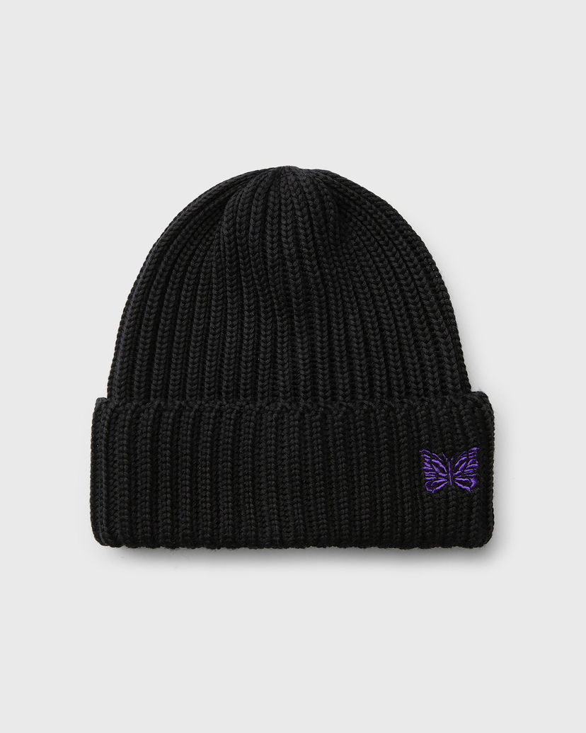 Шапка Needles Merino Wool Beanie Черно | PU063-D-BLACK