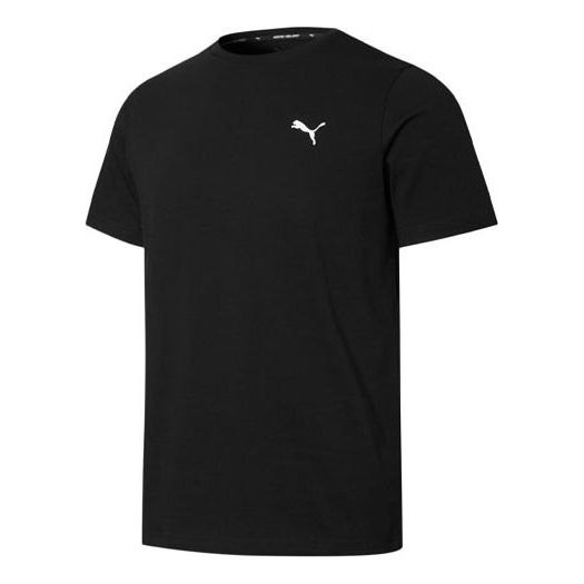 Тениска Puma Small Logo Round Neck Sports Tee Черно | 848723-01