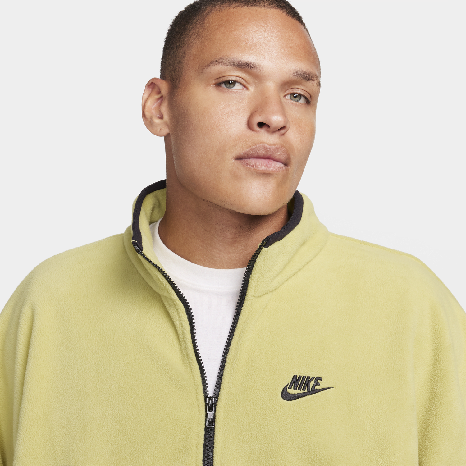 Суитчър Nike Club Fleece+ 1/2-Zip Fleece Top Жълто | DX0525-720, 1