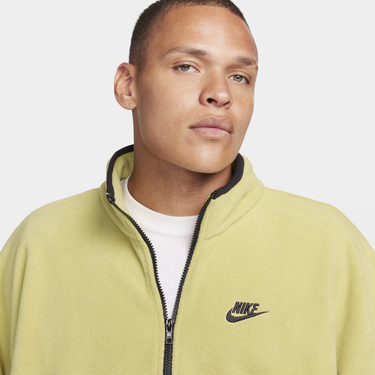 Суитчър Nike Club Fleece+ 1/2-Zip Fleece Top Жълто | DX0525-720, 1
