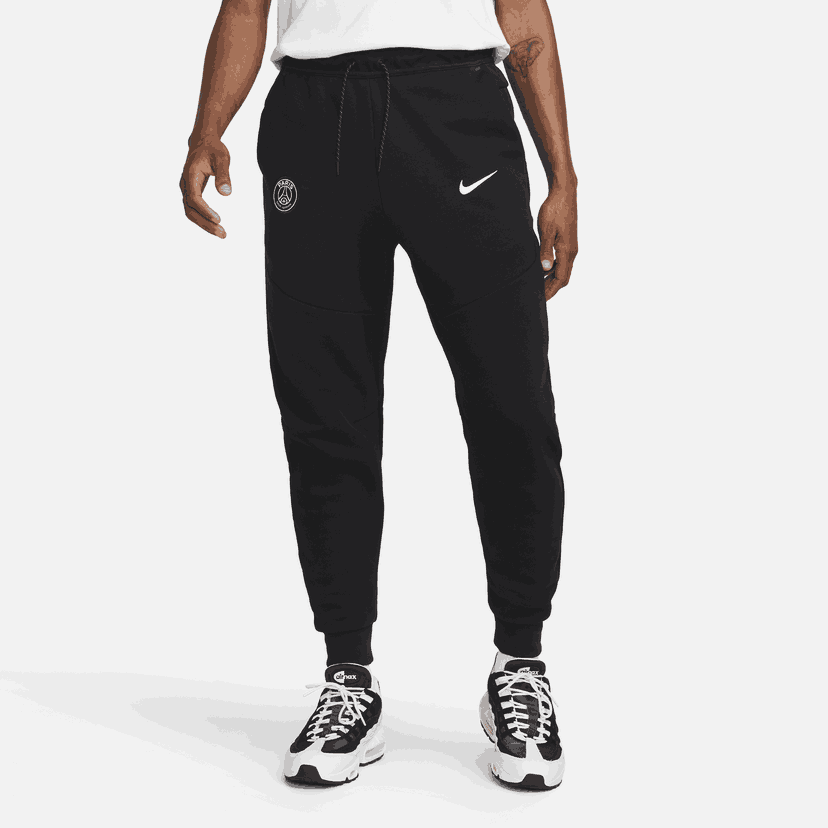 Спортни панталони Nike Paris Saint-Germain Tech Fleece Joggers Черно | DN3091-010