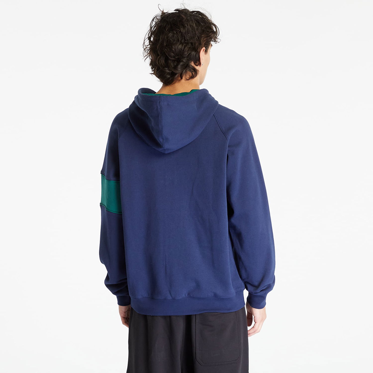 Суитчър adidas Originals Hack Ny Half-Zip Hoodie Тъмно синьо | IP9486, 1