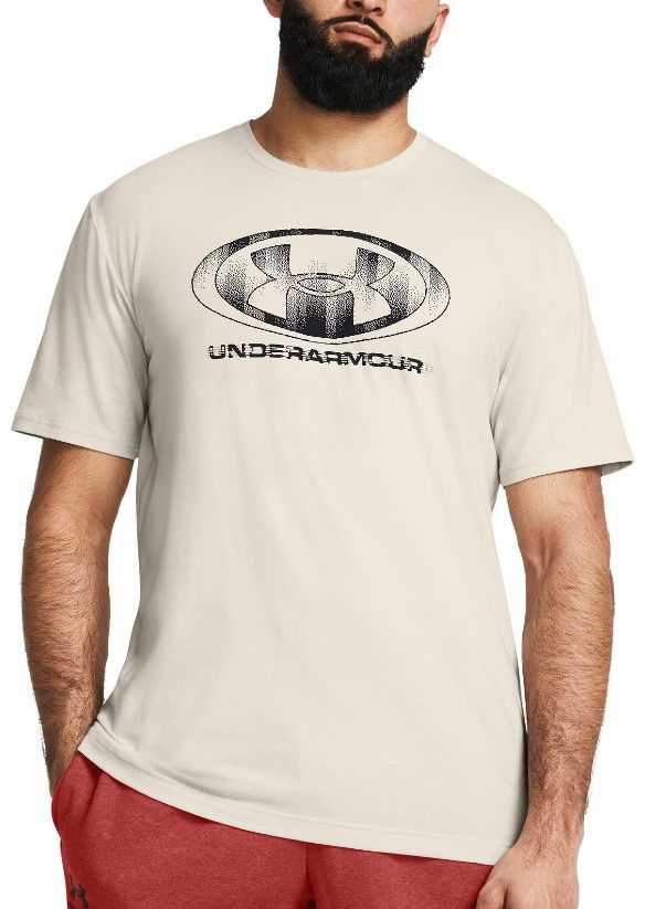 Тениска Under Armour Glitch Logo Graphic T-Shirt Бежово | 1386810-110