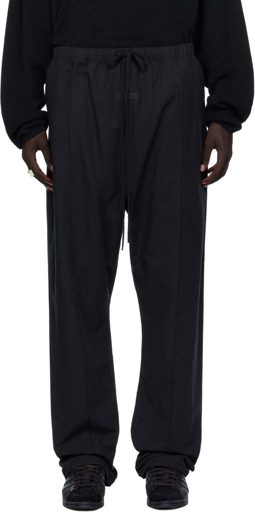 Спортни панталони Fear of God Fear of God ESSENTIALS Oxford Relaxed Sweatpants Черно | 130SP258140F