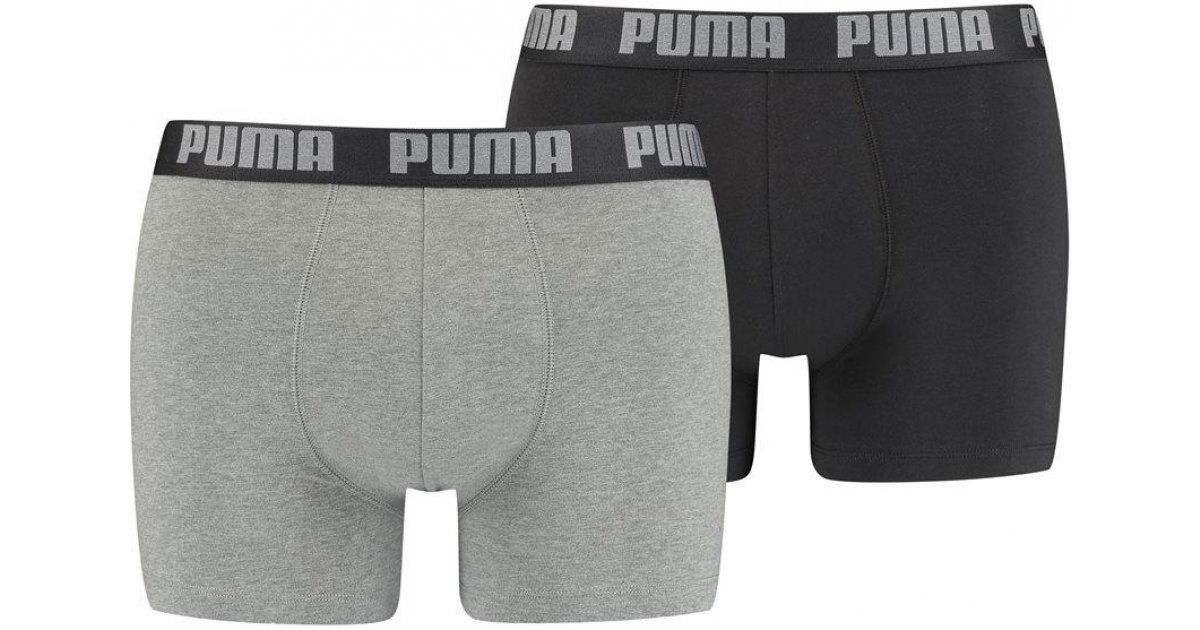 Боксерки Puma 2 Pack Basic Boxers Сиво | 521015001-691, 1
