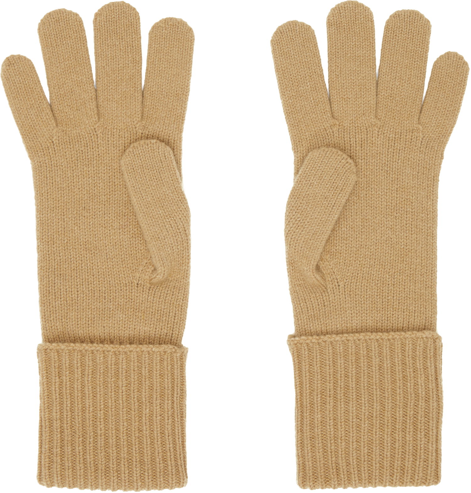 Ръкавици Burberry Cashmere Blend Gloves Бежово | 8098890, 1