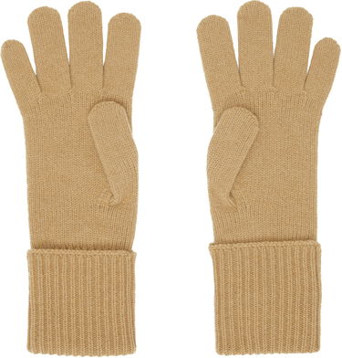 Ръкавици Burberry Cashmere Blend Gloves Бежово | 8098890, 1