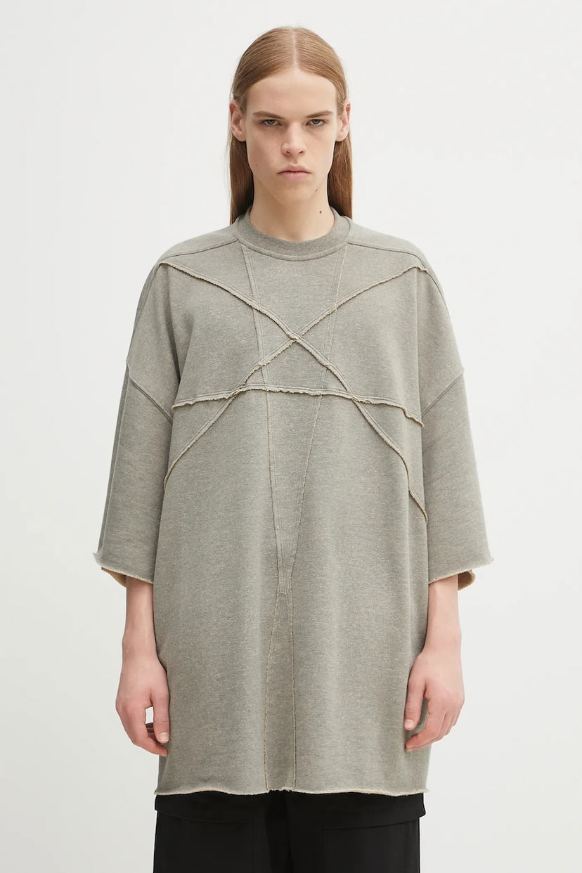 Тениска Rick Owens Rick Owens DRKSHDW Tommy T-Shirt Сиво | DU02E7259.FGMET2