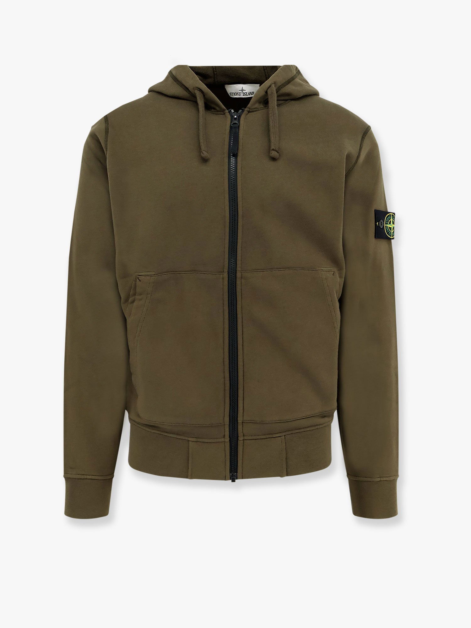 Суитчър Stone Island Stone Island Men's Full-Zip Hoodie Зелено | K1S156100042S0051V0054, 0