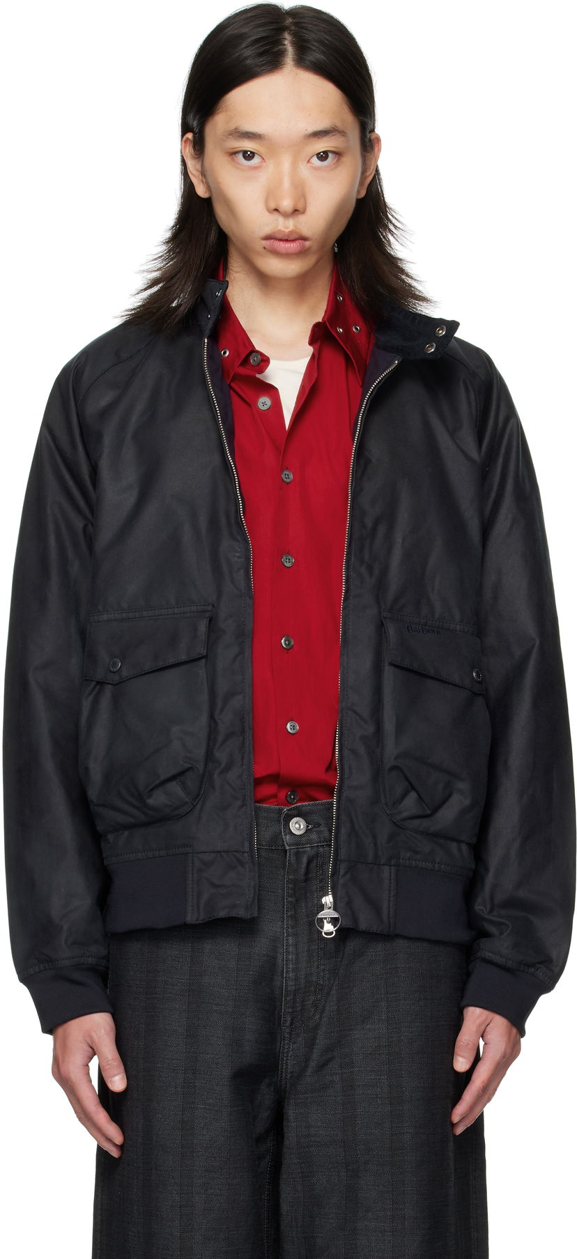 Яке Barbour Barbour Modern Royston Waxed Jacket Черно | MWX2485NY92