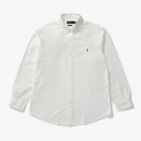 Риза Polo by Ralph Lauren Custom Fit Oxford Shirt Бяло | 710792041001, 0