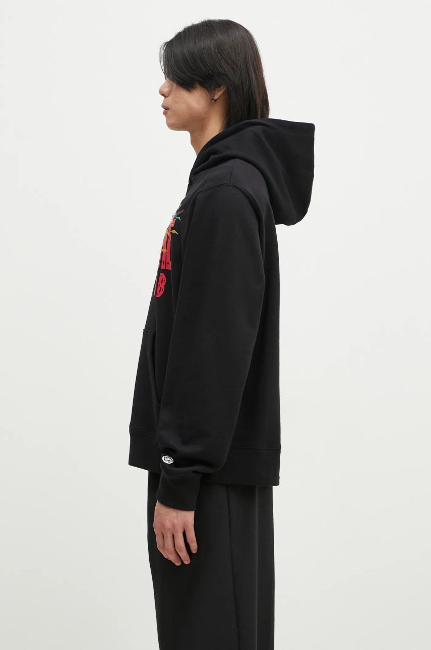 Суитчър BILLIONAIRE BOYS CLUB Billionaire Boys Club Duck Embroidered Straight Logo Popover Hoodie Черно | B24450, 1