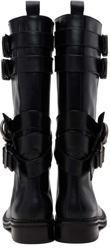 Кецове и обувки Andersson Bell Andersson Bell Layered Strap Boots Черно | aaa483w, 4