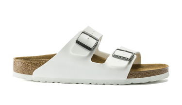 Кецове и обувки Birkenstock Arizona Birko-Flor White Regular Fit Бяло | 0552681, 0