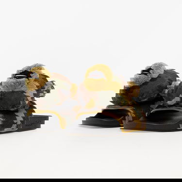 Кецове и обувки adidas Originals Jeremy Scott x Adilette Slide "Camo Teddy" Кафяво | H02882, 5