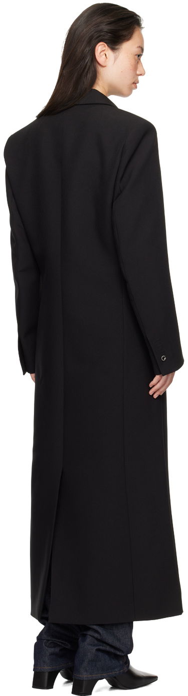 Палта Coperni Coperni Long Double-Breasted Coat Черно | COPM22F3004, 2