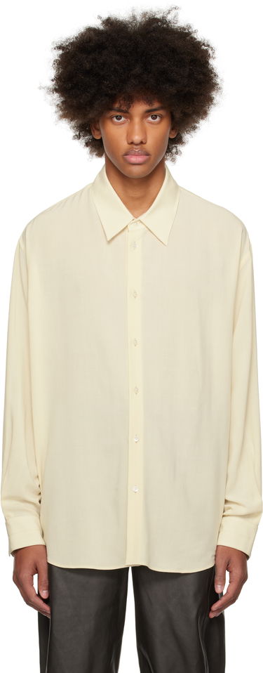 Риза LEMAIRE Men's Relaxed Fit Shirt Жълто | SH1116 LF1286, 0
