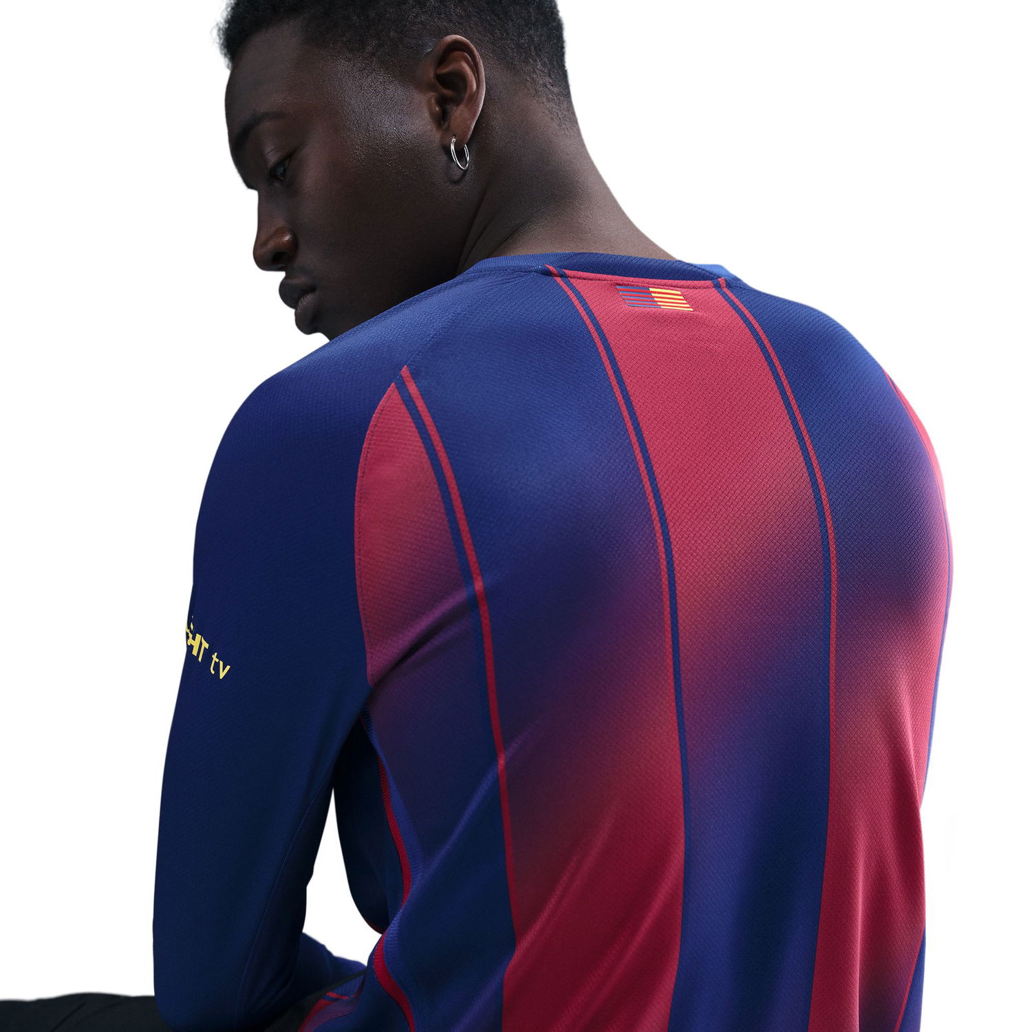 Фланелка Nike FCB Nike Long Sleeve Jersey Синьо | hj4611-456, 1