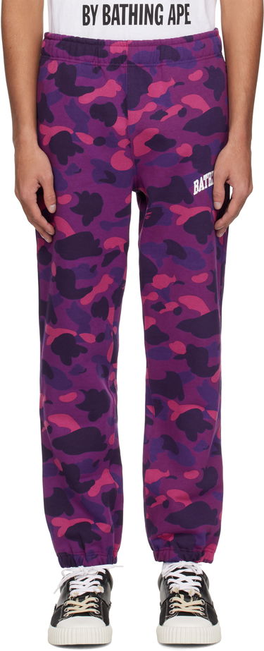 Спортни панталони BAPE BAPE Camo Sweatpants Лилаво | 001PTK801009M, 0