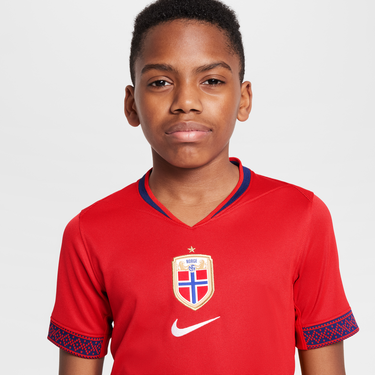 Фланелка Nike Norway Stadium 2025 Replica Jersey Dri-FIT Червено | FZ9207-657, 3