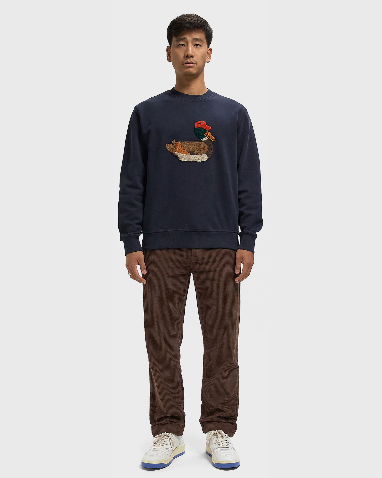 Суитчър Edmmond Studios Duck Hunt Sweatshirt Тъмно синьо | 325-40-01590, 1