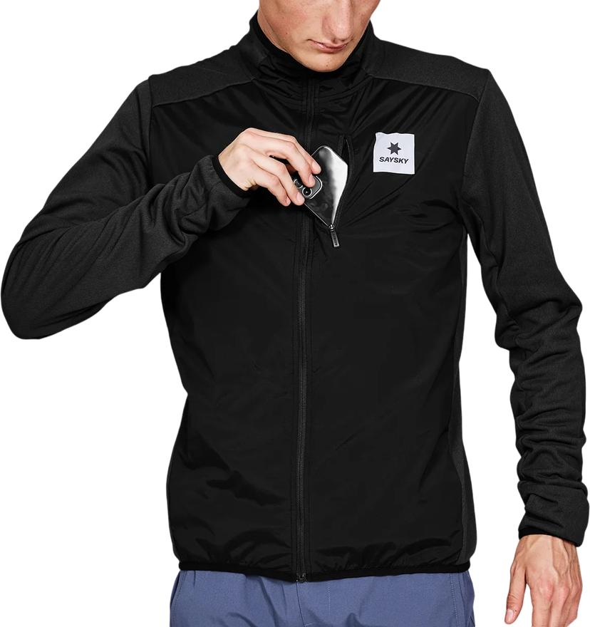 Ветровка Saysky Saysky Flow Zip Fleece Jacket Черно | mmrfl60c901
