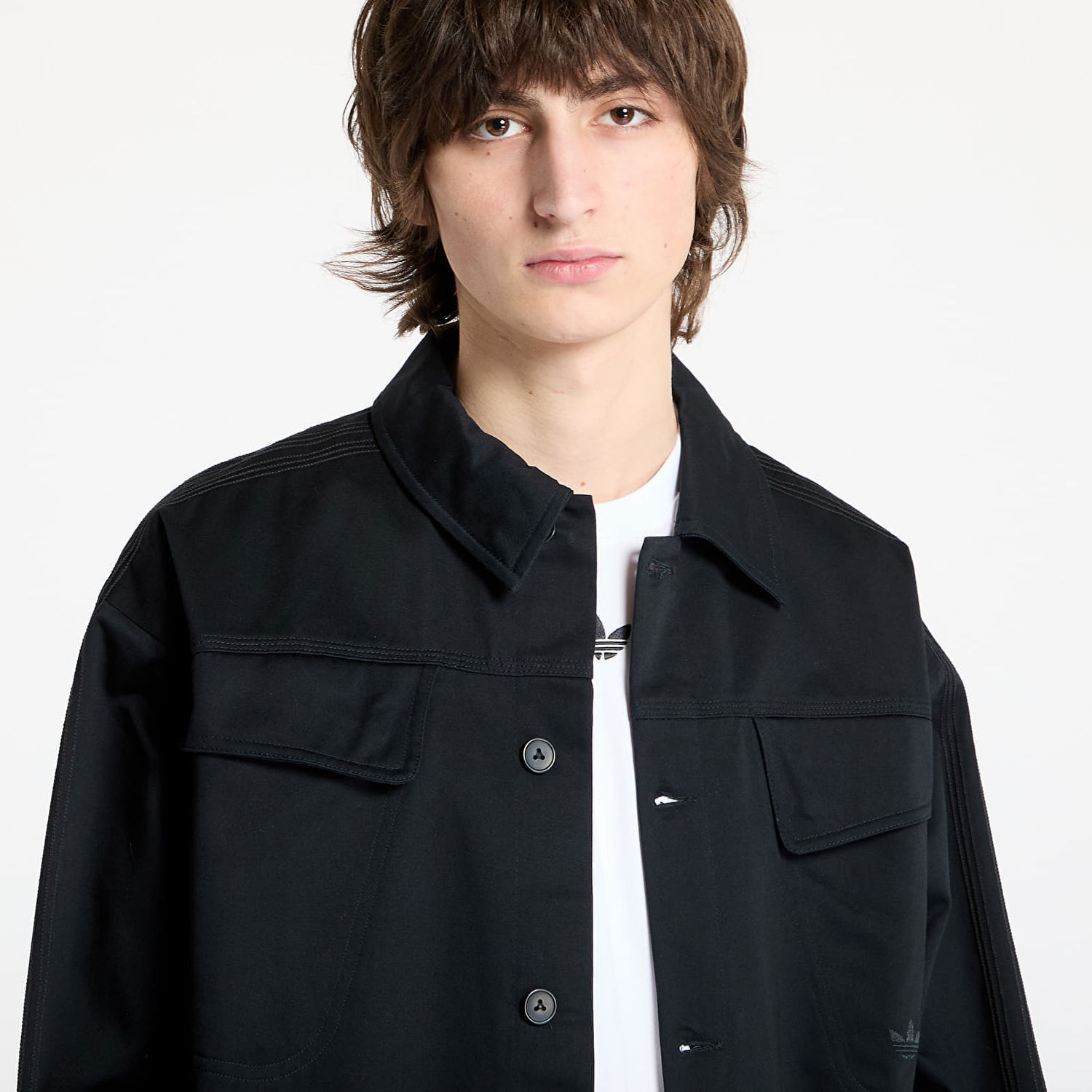 Риза adidas Performance Premium Essentials Workwear Shirt Черно | JC9602, 1
