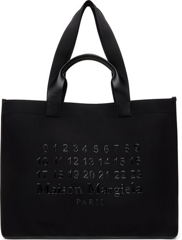 Голяма пазарска чанта Maison Margiela Maison Margiela Large Cabas Shopping Tote Черно | SB2WC0003 P7276, 0