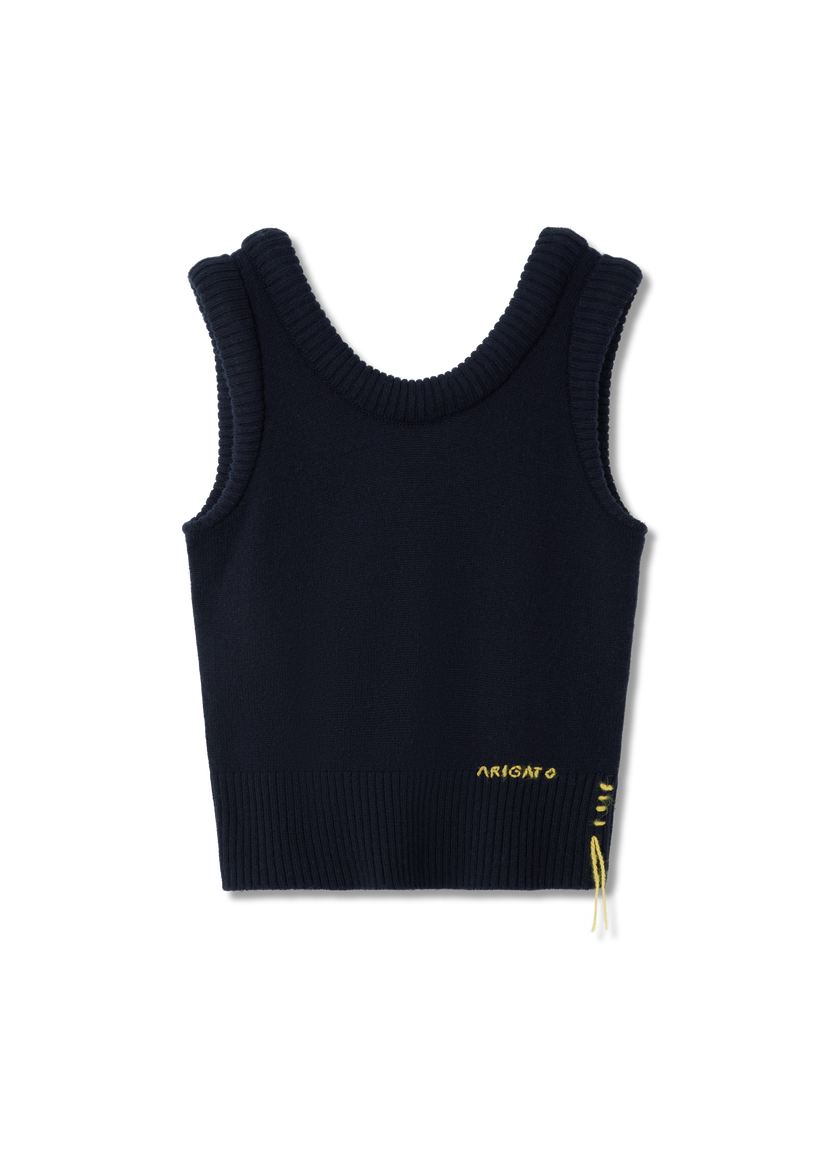 Жилетка AXEL ARIGATO Marla Knitted Vest Тъмно синьо | A3356002