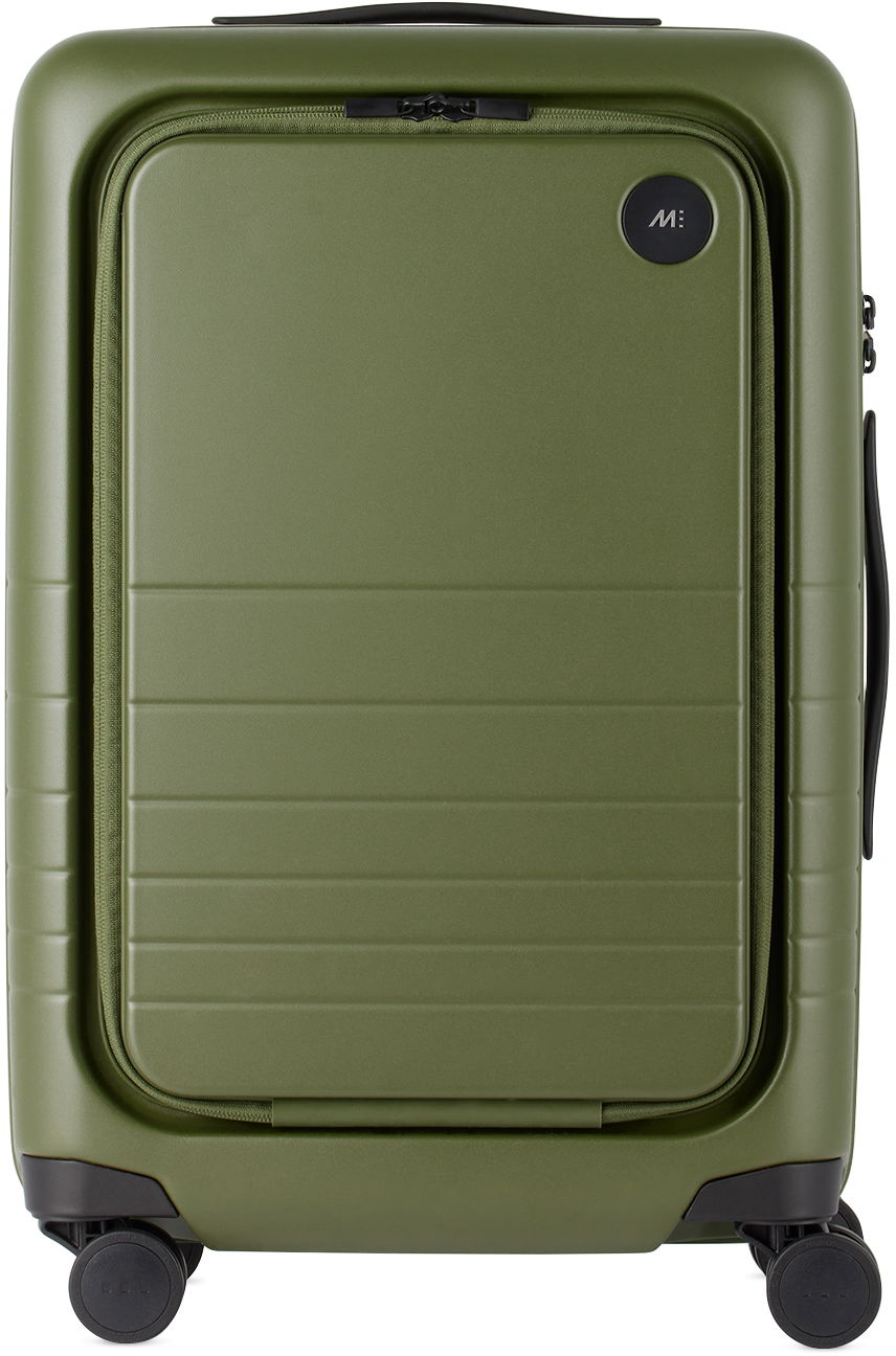 куфар Monos Carry-On Pro Plus Suitcase Зелено | Z2P-OG, 0