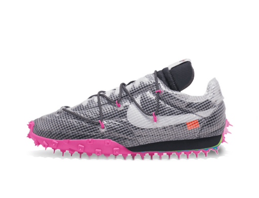 Кецове и обувки Nike Off-White x Waffle Racer "Black Fuchsia" Многоцветен | CD8180-001