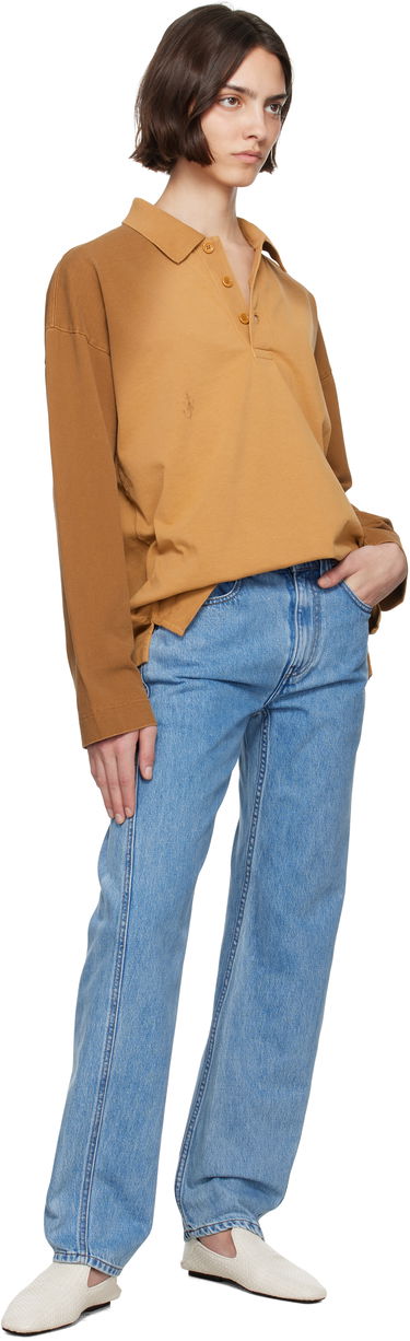 Пуловер JW Anderson JW Anderson Long Sleeve Rugby Polo Кафяво | JO0268-PG1755, 3