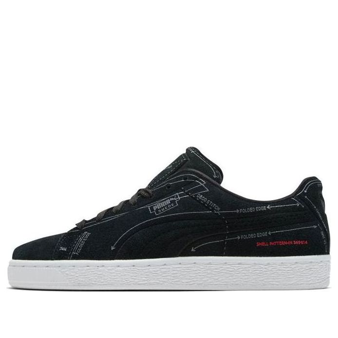 Кецове и обувки Puma Suede Classic Pattern Master Черно | 369614-02