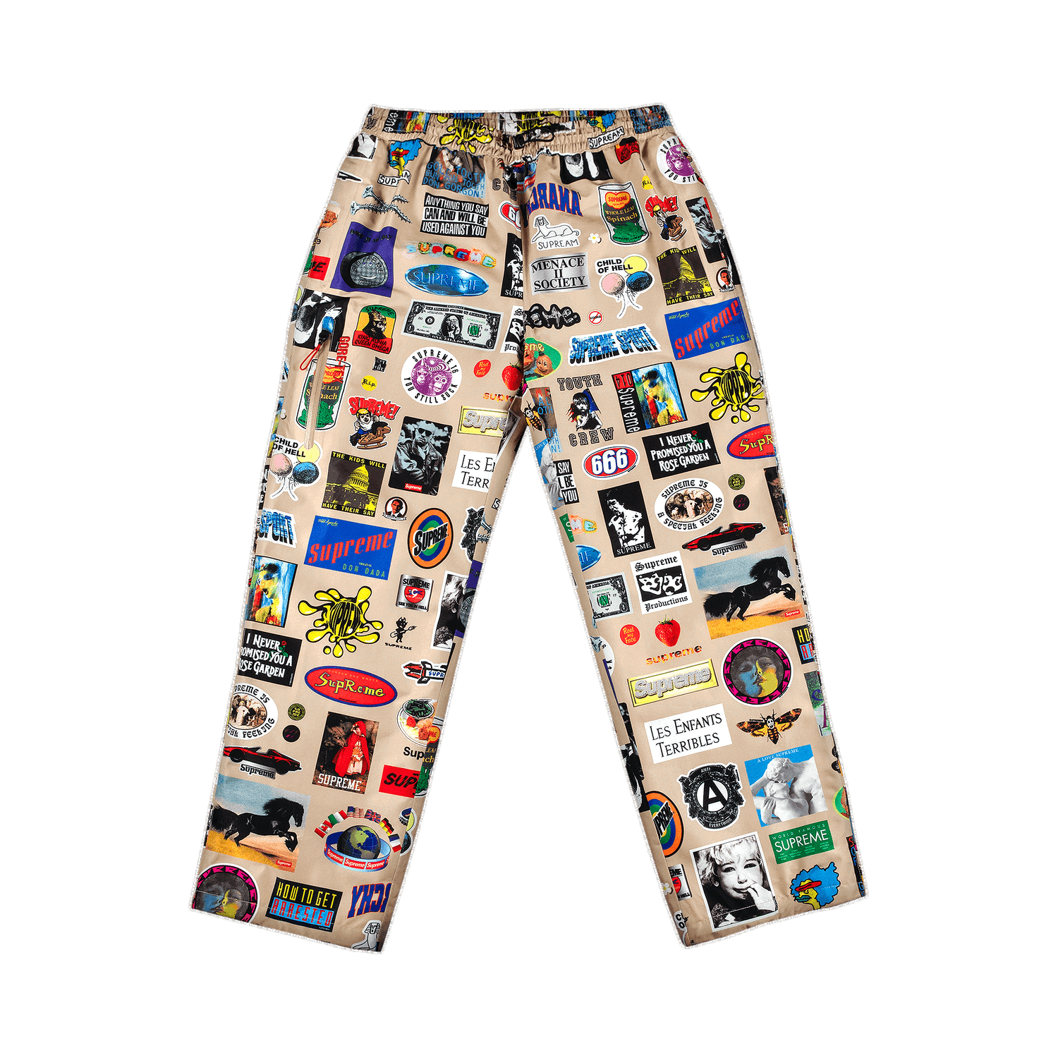 Панталони Supreme GORE-TEX Stickers Pant Многоцветен | SS21P7 TAN, 0